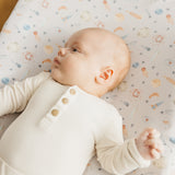 Premium Knit Diaper Changing Pad Cover - Cosmos