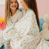 Three-Layer Jumbo Quilt - Daisy