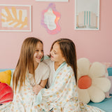 Three-Layer Jumbo Quilt - Daisy