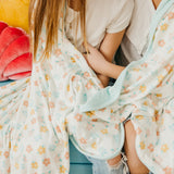 Three-Layer Jumbo Quilt - Daisy