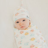 Top Knot Hat - Daisy