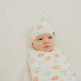 Top Knot Hat - Daisy