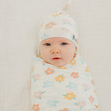 Top Knot Hat - Daisy