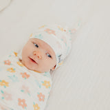 Top Knot Hat - Daisy