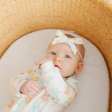 Ribbon Baby Bow - Daisy