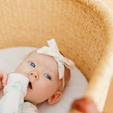 Ribbon Baby Bow - Daisy