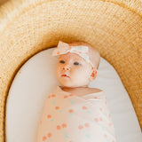 Ribbon Baby Bow - Cheery