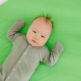 Premium Knit Fitted Crib Sheet - Lime