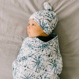 Top Knot Hat - Cobalt