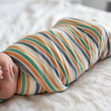 Knit Swaddle Blanket - Retro