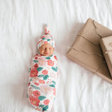 Knit Swaddle Blanket - Holly