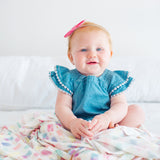 Knit Swaddle Blanket - Summer