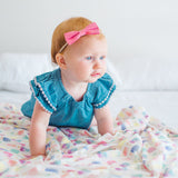 Knit Swaddle Blanket - Summer