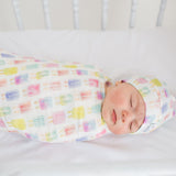 Knit Swaddle Blanket - Summer