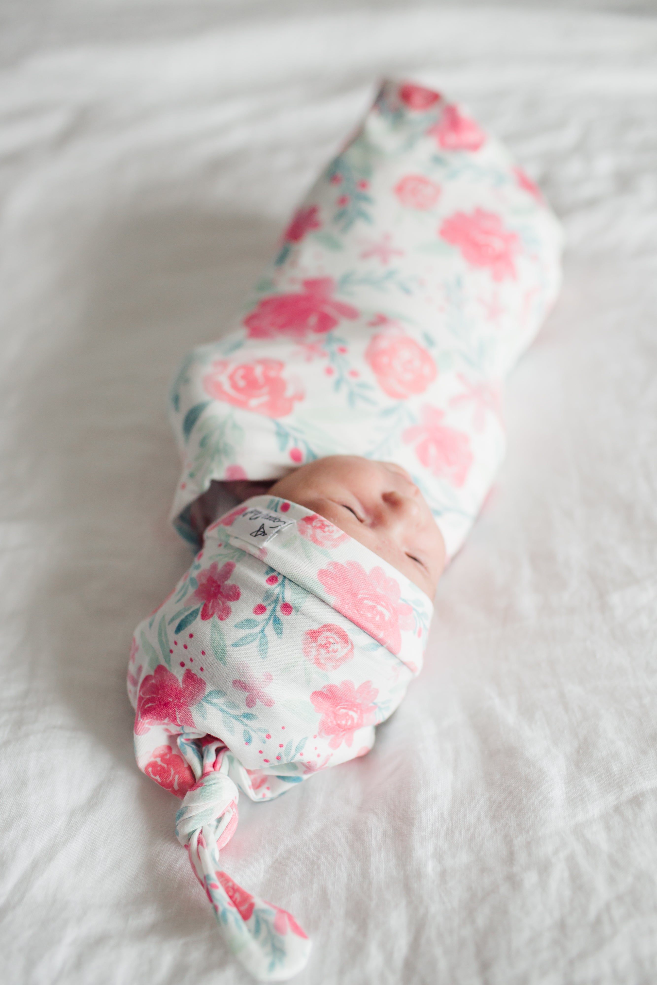 Copper pearl hat outlet and swaddle set