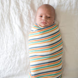 Knit Swaddle Blanket - Retro