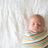 Knit Swaddle Blanket - Retro