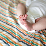 Knit Swaddle Blanket - Retro