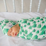 Top Knot Hat - Forest