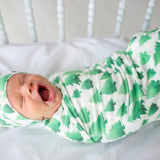 Top Knot Hat - Forest