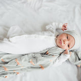 Top Knot Hat - Copper