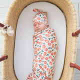 Knit Swaddle Blanket - Hazel