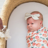 Knit Swaddle Blanket - Hazel