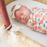 Knit Swaddle Blanket - Hazel