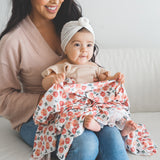 Knit Swaddle Blanket - Hazel