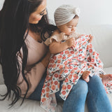 Knit Swaddle Blanket - Hazel