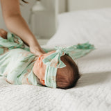 Knit Swaddle Blanket - Cusco