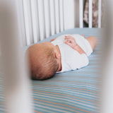 Premium Knit Fitted Crib Sheet - Milo