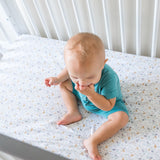 Premium Knit Fitted Crib Sheet - Arlo