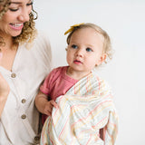Knit Swaddle Blanket - Rainee