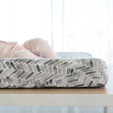 Premium Knit Diaper Changing Pad Cover - Alta