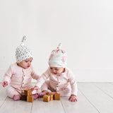 Top Knot Hat - Willow