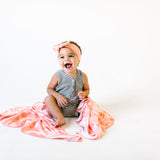 Knit Swaddle Blanket - Remi