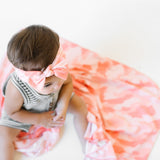 Knit Swaddle Blanket - Remi