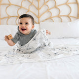 Knit Swaddle Blanket - Marble