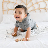 Knit Swaddle Blanket - Marble