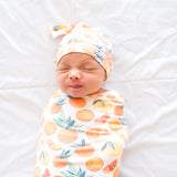 Top Knot Hat - Citrus