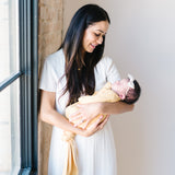 Newborn Knotted Gown - Marigold
