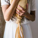 Newborn Knotted Gown - Marigold