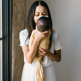 Newborn Knotted Gown - Marigold