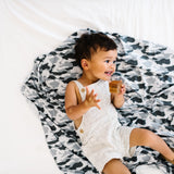 Knit Swaddle Blanket - Gunnar