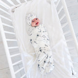 Knit Swaddle Blanket - Marble