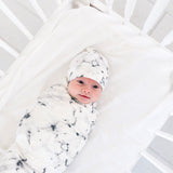 Knit Swaddle Blanket - Marble