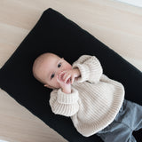 Premium Knit Diaper Changing Pad Cover - Midnight