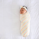 Knit Swaddle Blanket - Rainee
