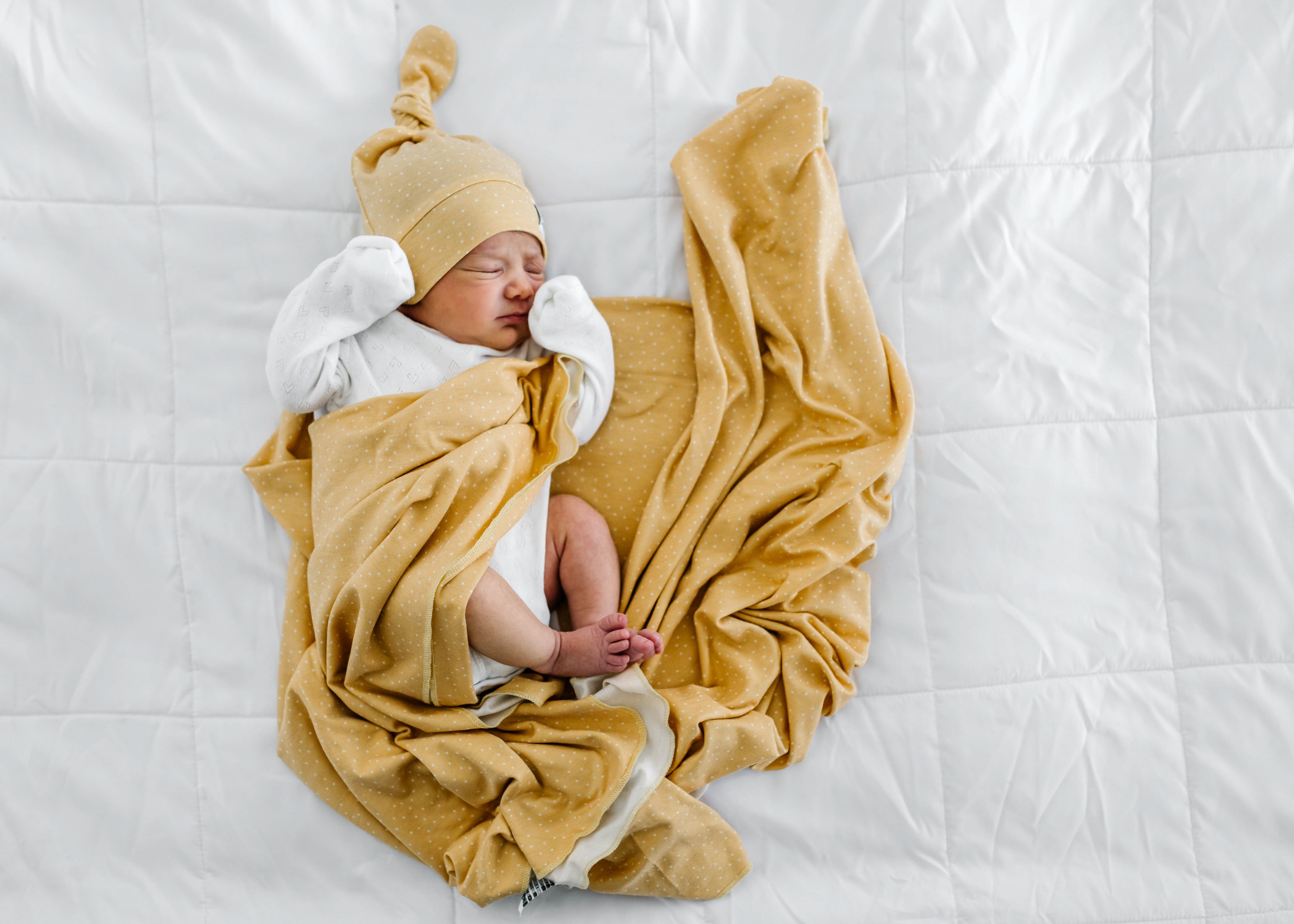 Copper pearl hot sale knit swaddle